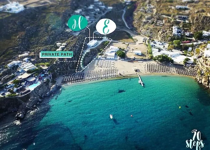 70 Steps Mykonos * Παραλία Super Paradise